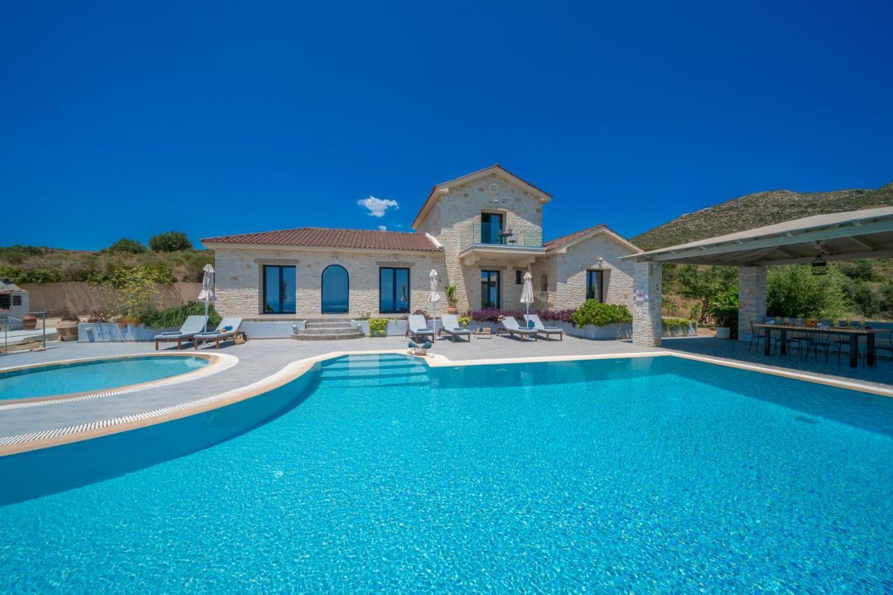 Kaminia Blu Villa Ratzaklíon Buitenkant foto