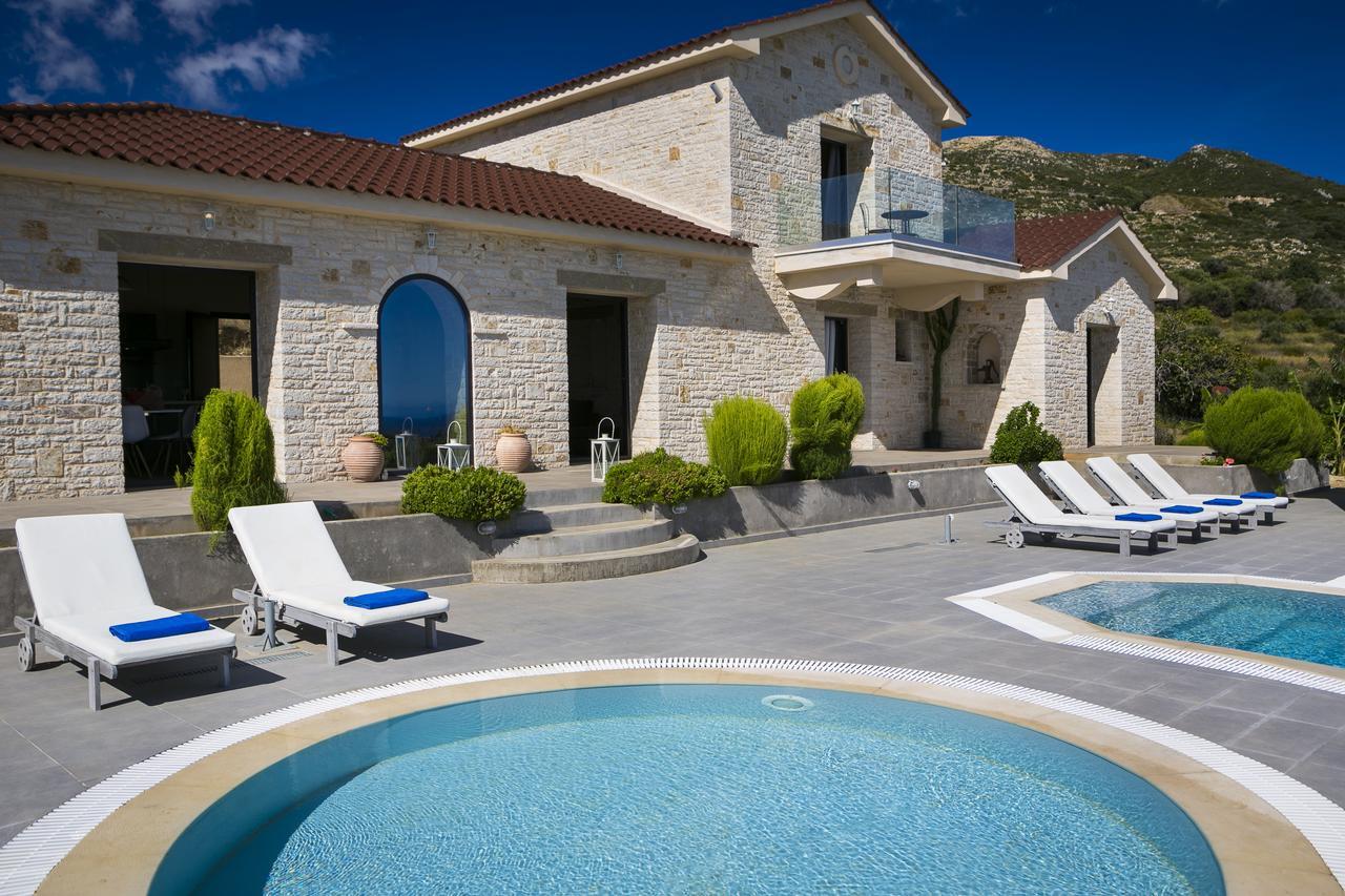 Kaminia Blu Villa Ratzaklíon Buitenkant foto